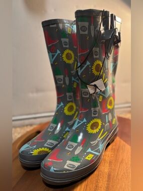 Sunflower Rain Boots